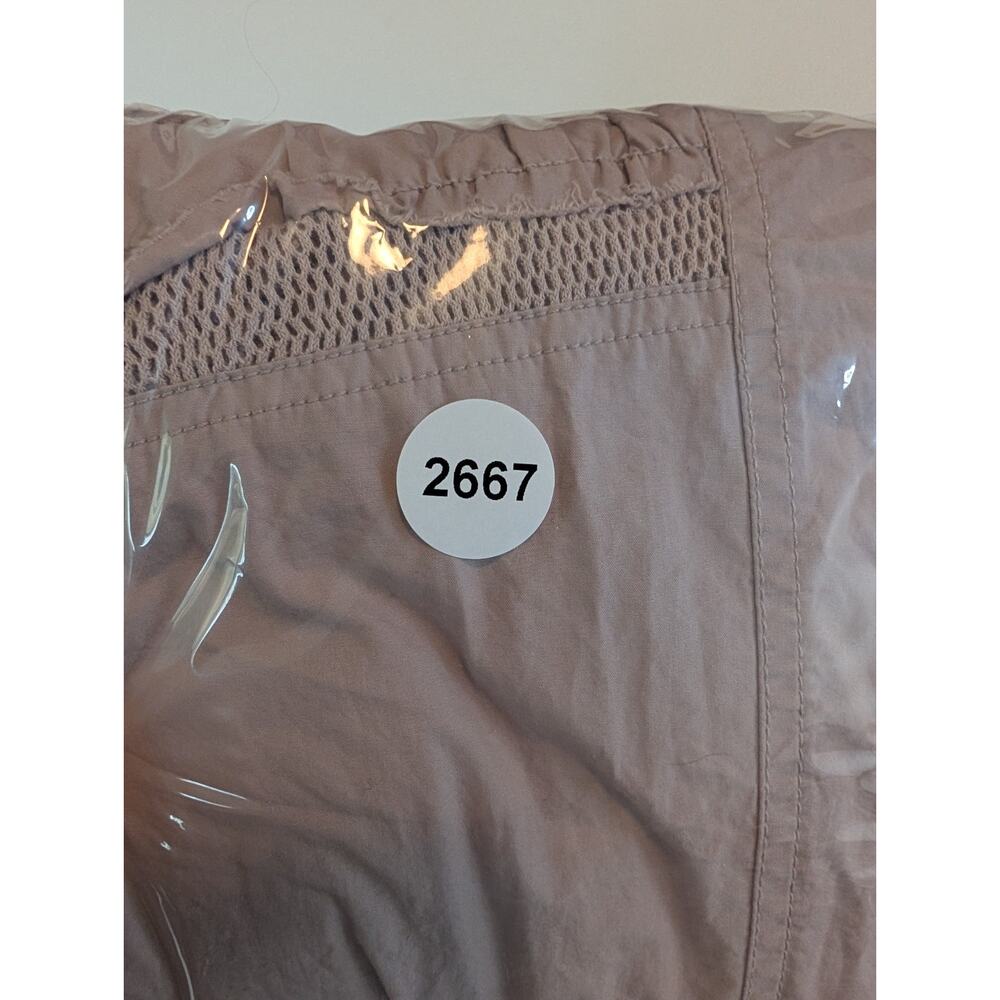 Anthropologie Daily Practice Trek Utility Mini Dress Muted Rose Size S New - Picture 14 of 14
